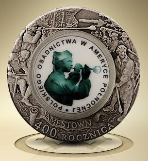 10 zł, 400 rocznica polskiego osadnictwa w Ameryce Północnej, 2008