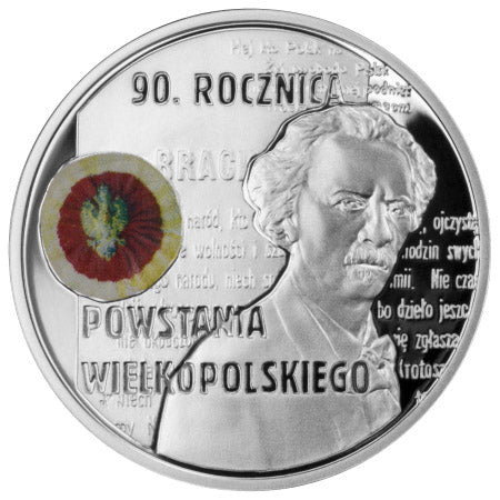 10 zł, 90 rocznica Powstania Wielkopolskiego, 2008