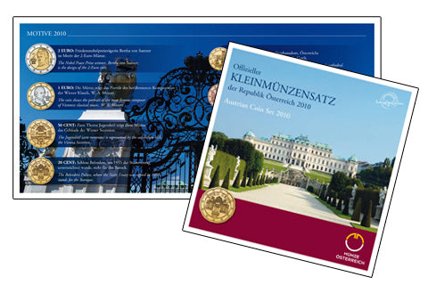 Zestaw Monet Obiegowych BU Austria 2010